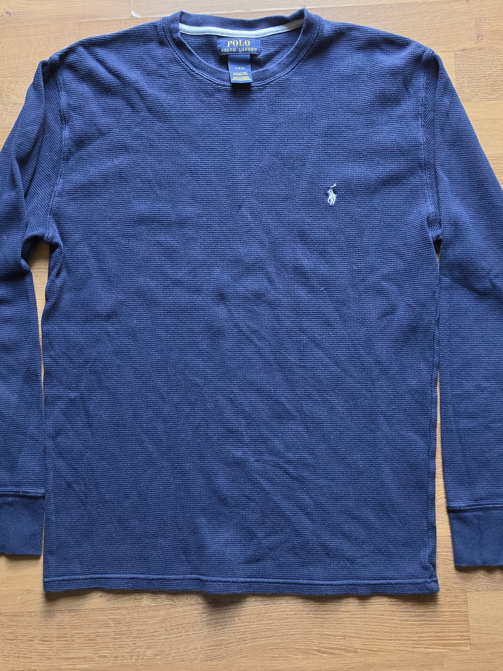 Polo by Ralph Lauren Men's Navy Long-Sleeve Crew Tee